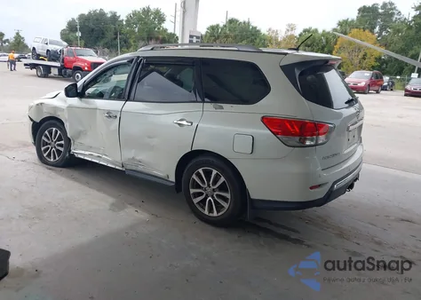 2015 Nissan Pathfinder Sl from USA, damaged, VIN 5N1AR2MN0FC706612